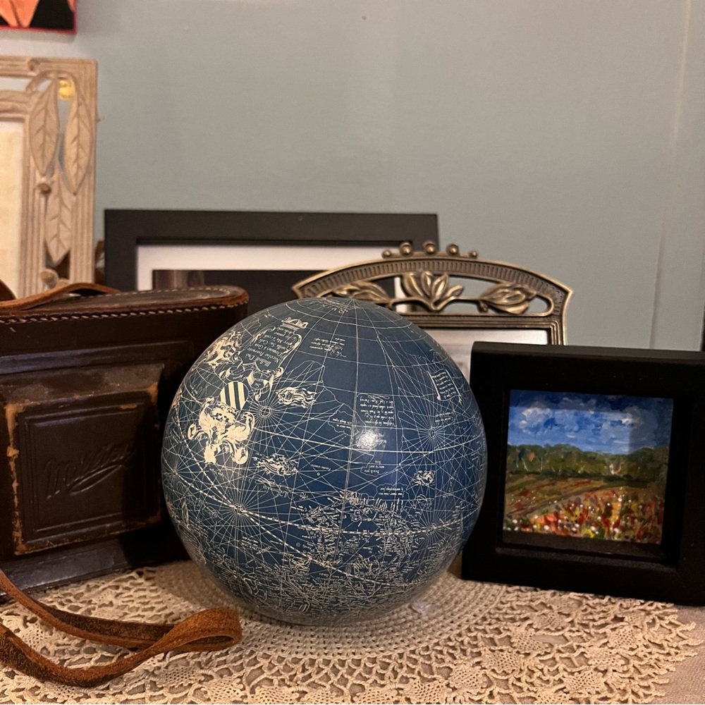Decorative vintage inspired globe